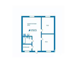 Дом 75м², 2-этажный, участок 4 сот.