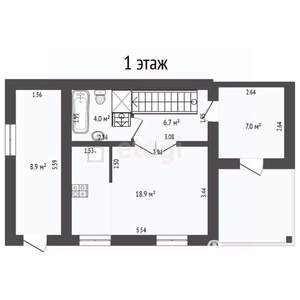 Дом 81м², 2-этажный, участок 10 сот.