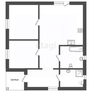 Дом 85м², 1-этажный, участок 4 сот.