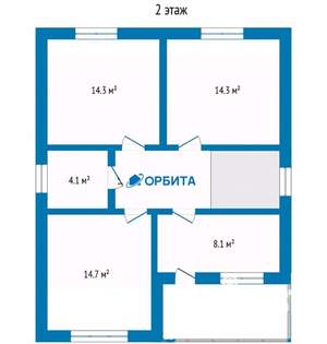 Дом 155м², 2-этажный, участок 5 сот.