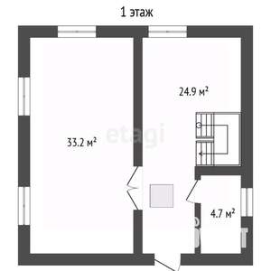 Дом 188м², 2-этажный, участок 8 сот.