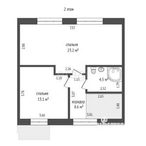 Таунхаус 143м², 3-этажный, участок 3 сот.