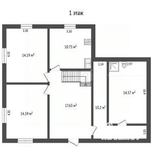 Дом 85м², 2-этажный, участок 11 сот.