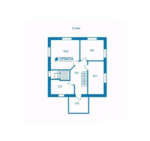 Дом 120м², 2-этажный, участок 8 сот.