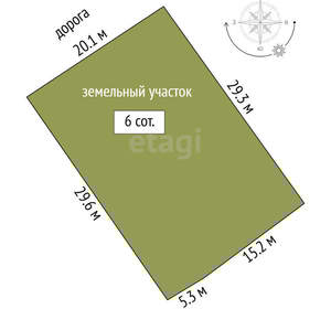 Дом 128м², 2-этажный, участок 6 сот.