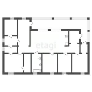 Дом 128м², 1-этажный, участок 9 сот.
