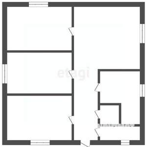 Дом 99м², 1-этажный, участок 6 сот.