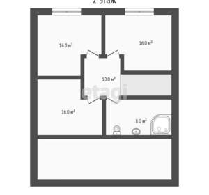 Дом 126м², 2-этажный, участок 8 сот.