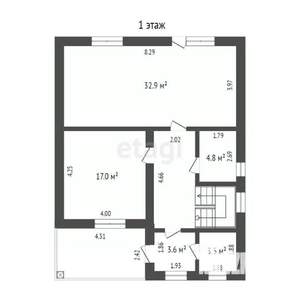 Дом 155м², 2-этажный, участок 6 сот.