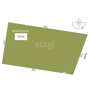 Дом 134м², 2-этажный, участок 8 сот.