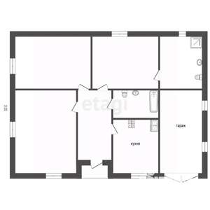 Дом 130м², 1-этажный, участок 5 сот.