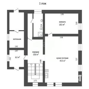 Дом 275м², 3-этажный, участок 15 сот.