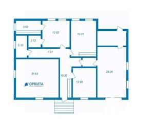 Дача 140м², 2-этажный, участок 5 сот.