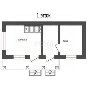 Дом 30м², 2-этажный, участок 10 сот.