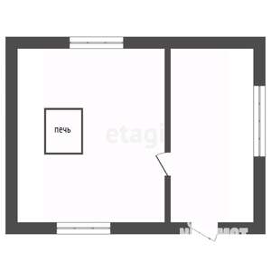 Дом 19м², 1-этажный, участок 12 сот.