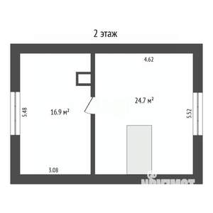 Дом 116м², 2-этажный, участок 8 сот.