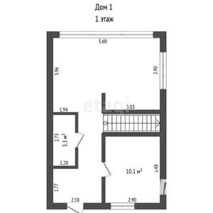 Дом 220м², 2-этажный, участок 7 сот.