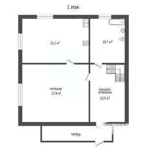 Дом 147м², 2-этажный, участок 11 сот.