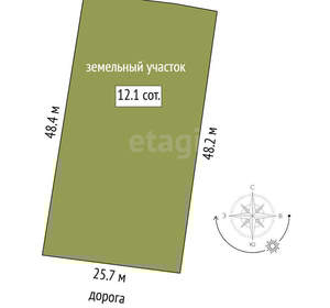 Дом 39м², 2-этажный, участок 12 сот.