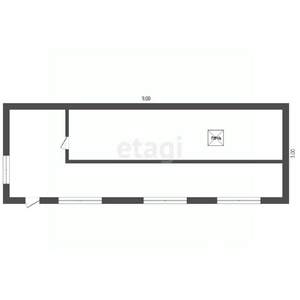 Дом 50м², 1-этажный, участок 10 сот.