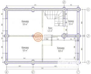 Дом 75м², 2-этажный, участок 1 сот.