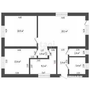 Дача 95м², 1-этажный, участок 6 сот.