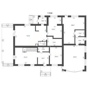 Дом 281м², 2-этажный, участок 10 сот.