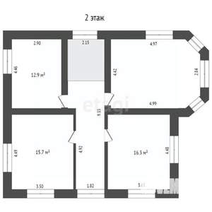 Дом 164м², 2-этажный, участок 10 сот.