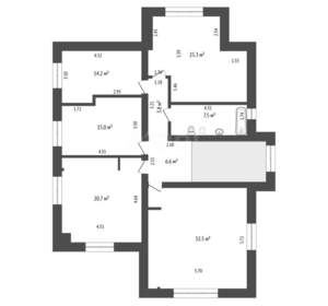 Дом 370м², 3-этажный, участок 15 сот.