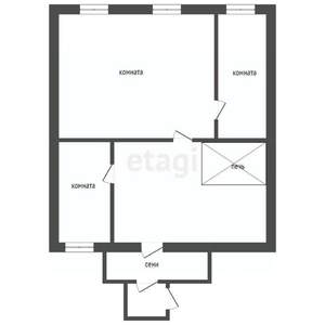 Дом 114м², 1-этажный, участок 9 сот.