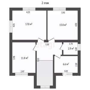 Дом 143м², 2-этажный, участок 7 сот.