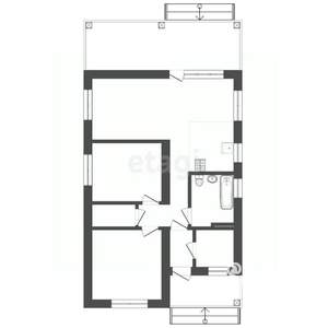 Дом 124м², 1-этажный, участок 8 сот.