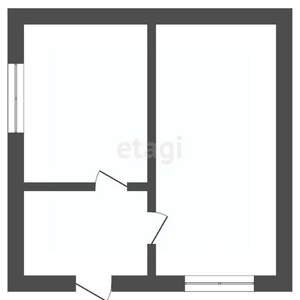 Дом 30м², 1-этажный, участок 5 сот.