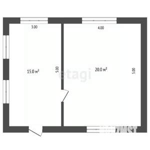 Дача 30м², 1-этажный, участок 6 сот.