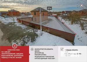 Дом 172м², 2-этажный, участок 5 сот.