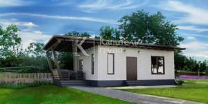 Дом 46м², 1-этажный, участок 5 сот.