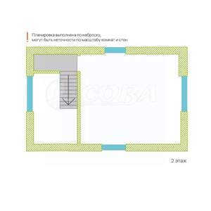 Дом 60м², 2-этажный, участок 10 сот.