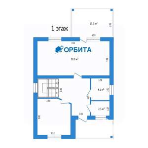 Дом 130м², 2-этажный, участок 5 сот.