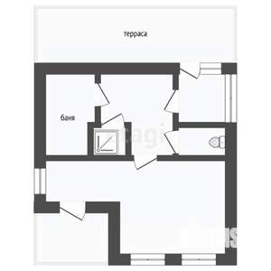 Дом 54м², 1-этажный, участок 10 сот.