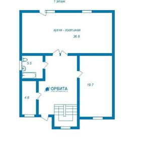 Дом 170м², 2-этажный, участок 0 сот.