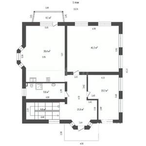 Дом 410м², 2-этажный, участок 15 сот.