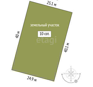 Дом 231м², 2-этажный, участок 10 сот.