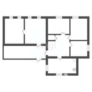 Дом 87м², 1-этажный, участок 6 сот.