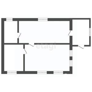 Дом 45м², 1-этажный, участок 6 сот.