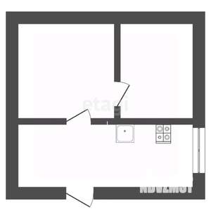 Дом 36м², 1-этажный, участок 10 сот.