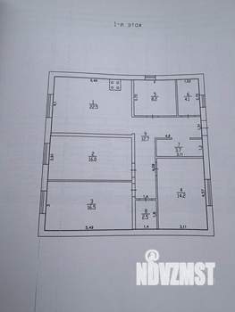 Дом 100м², 1-этажный, участок 6 сот.