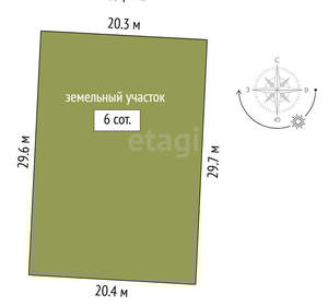 Дом 95м², 1-этажный, участок 6 сот.