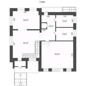 Дом 349м², 2-этажный, участок 15 сот.