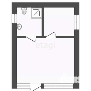 Дом 40м², 1-этажный, участок 8 сот.