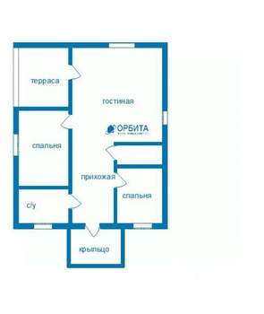 Дом 110м², 2-этажный, участок 10 сот.